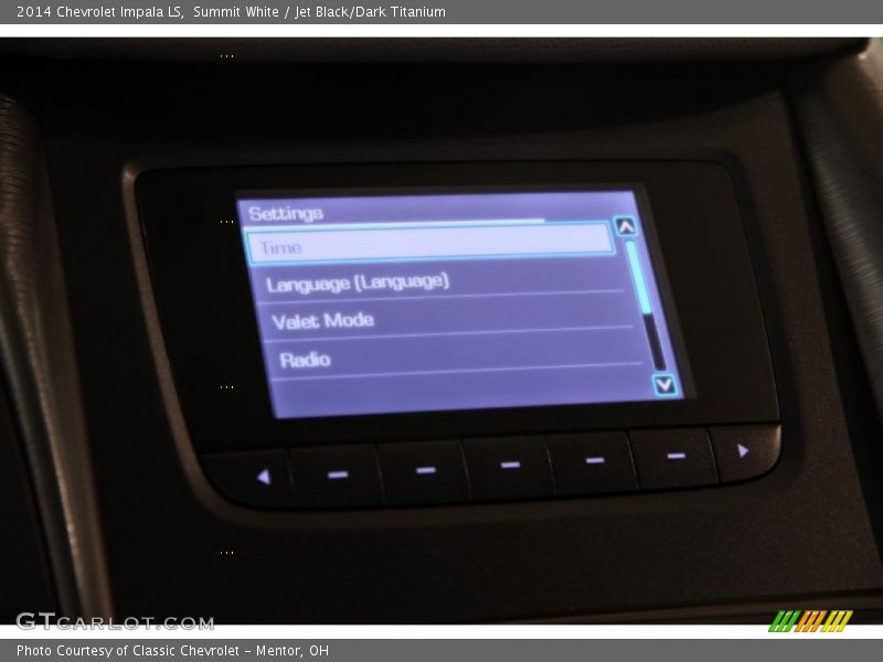 Summit White / Jet Black/Dark Titanium 2014 Chevrolet Impala LS