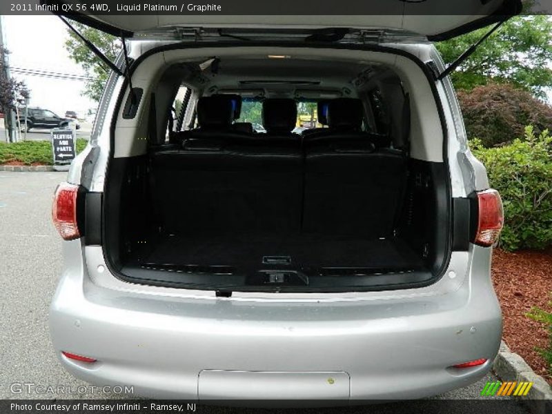Liquid Platinum / Graphite 2011 Infiniti QX 56 4WD