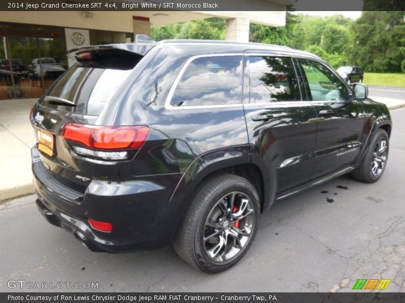 Bright White / SRT Morocco Black 2014 Jeep Grand Cherokee SRT 4x4