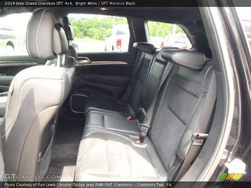 Bright White / SRT Morocco Black 2014 Jeep Grand Cherokee SRT 4x4
