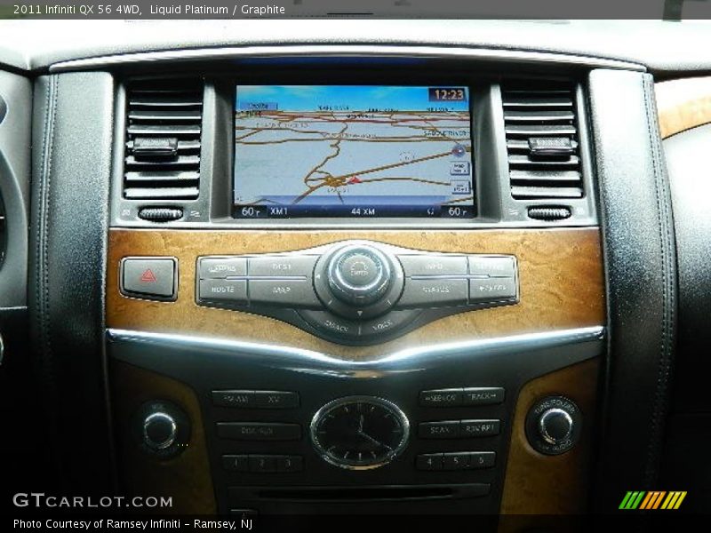 Liquid Platinum / Graphite 2011 Infiniti QX 56 4WD