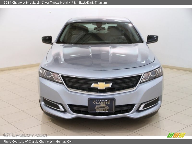 Silver Topaz Metallic / Jet Black/Dark Titanium 2014 Chevrolet Impala LS