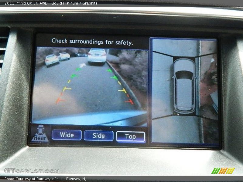 Liquid Platinum / Graphite 2011 Infiniti QX 56 4WD