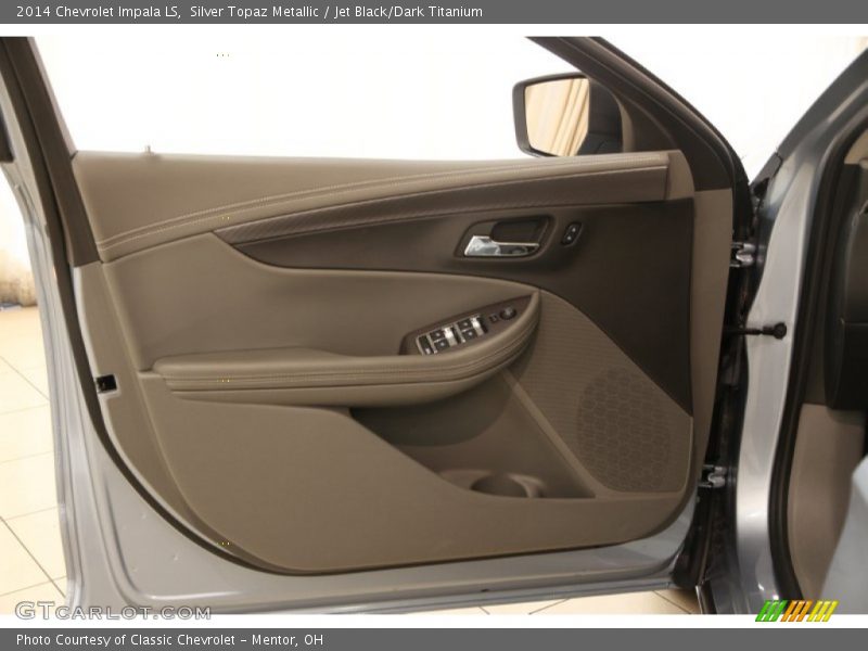 Silver Topaz Metallic / Jet Black/Dark Titanium 2014 Chevrolet Impala LS