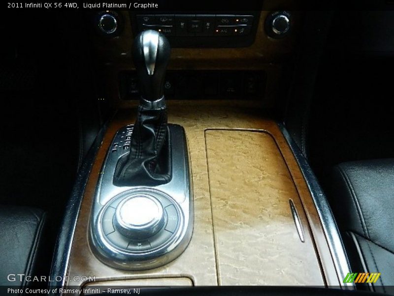 Liquid Platinum / Graphite 2011 Infiniti QX 56 4WD