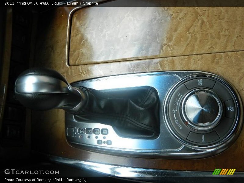 Liquid Platinum / Graphite 2011 Infiniti QX 56 4WD