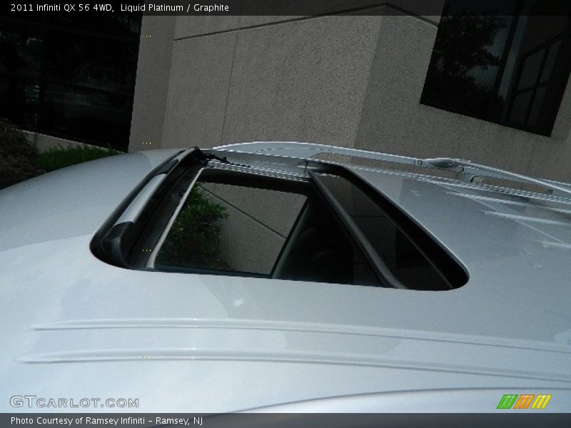 Liquid Platinum / Graphite 2011 Infiniti QX 56 4WD