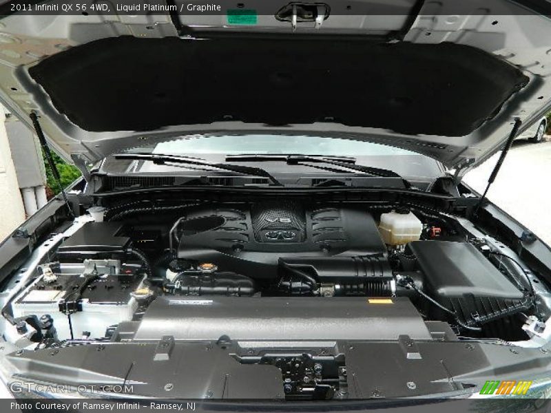 Liquid Platinum / Graphite 2011 Infiniti QX 56 4WD