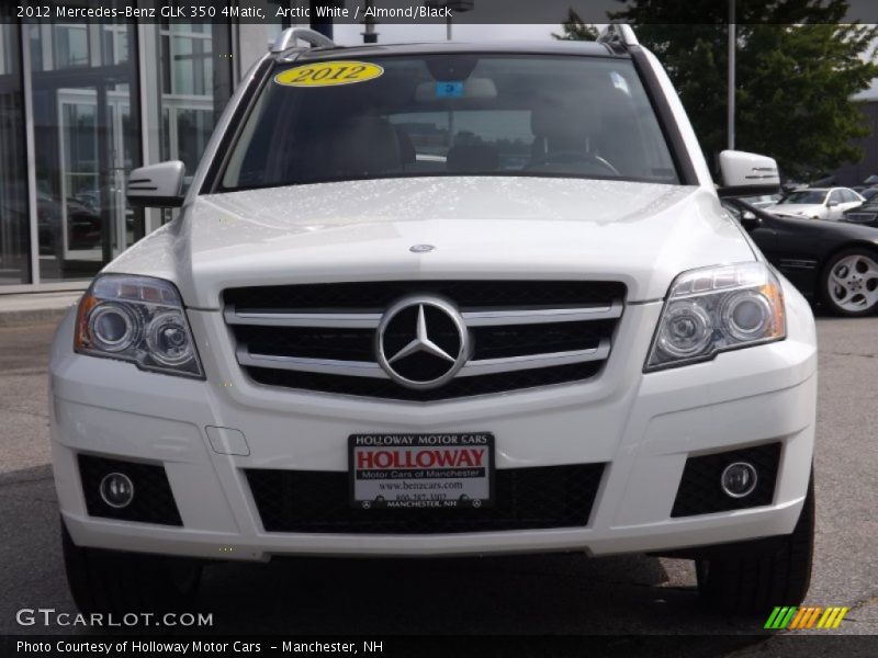 Arctic White / Almond/Black 2012 Mercedes-Benz GLK 350 4Matic