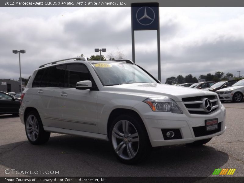 Arctic White / Almond/Black 2012 Mercedes-Benz GLK 350 4Matic