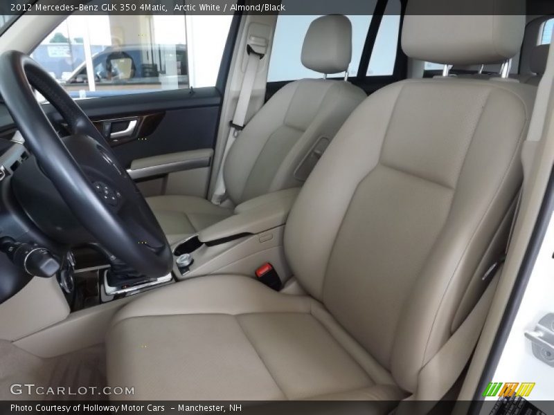 Arctic White / Almond/Black 2012 Mercedes-Benz GLK 350 4Matic