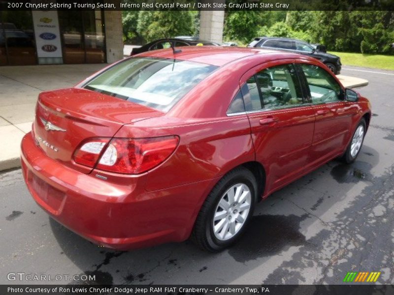 Inferno Red Crystal Pearl / Dark Slate Gray/Light Slate Gray 2007 Chrysler Sebring Touring Sedan