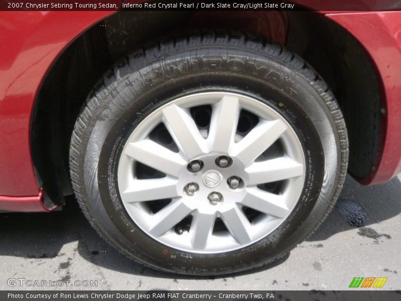 Inferno Red Crystal Pearl / Dark Slate Gray/Light Slate Gray 2007 Chrysler Sebring Touring Sedan