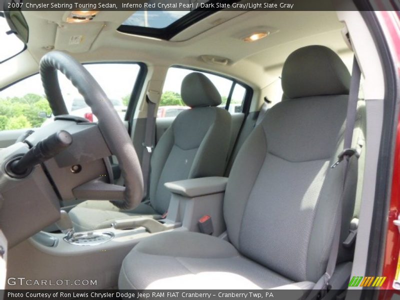 Inferno Red Crystal Pearl / Dark Slate Gray/Light Slate Gray 2007 Chrysler Sebring Touring Sedan