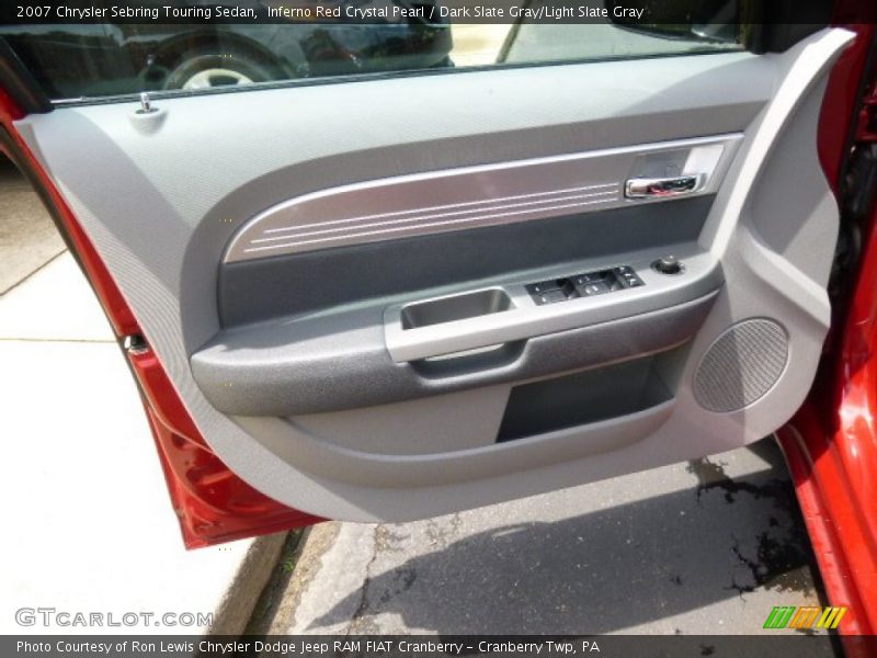 Inferno Red Crystal Pearl / Dark Slate Gray/Light Slate Gray 2007 Chrysler Sebring Touring Sedan