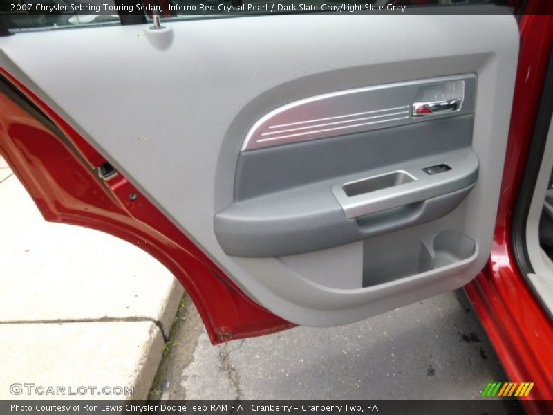 Inferno Red Crystal Pearl / Dark Slate Gray/Light Slate Gray 2007 Chrysler Sebring Touring Sedan