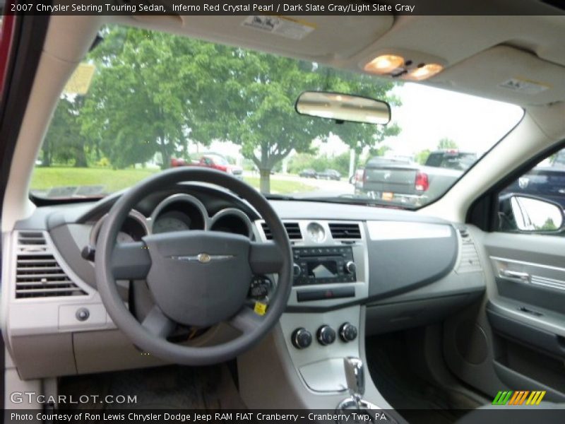 Inferno Red Crystal Pearl / Dark Slate Gray/Light Slate Gray 2007 Chrysler Sebring Touring Sedan