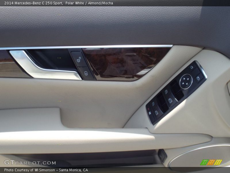 Polar White / Almond/Mocha 2014 Mercedes-Benz C 250 Sport