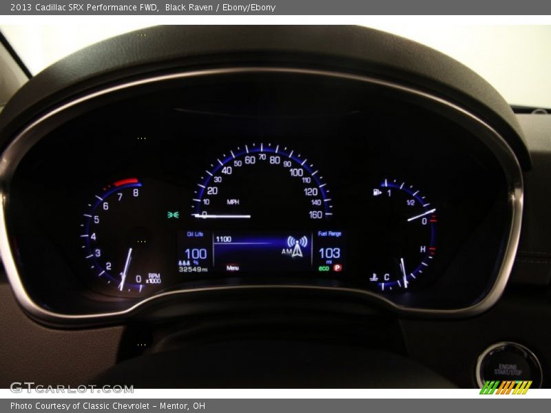 Black Raven / Ebony/Ebony 2013 Cadillac SRX Performance FWD