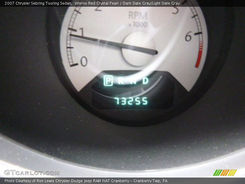 Inferno Red Crystal Pearl / Dark Slate Gray/Light Slate Gray 2007 Chrysler Sebring Touring Sedan