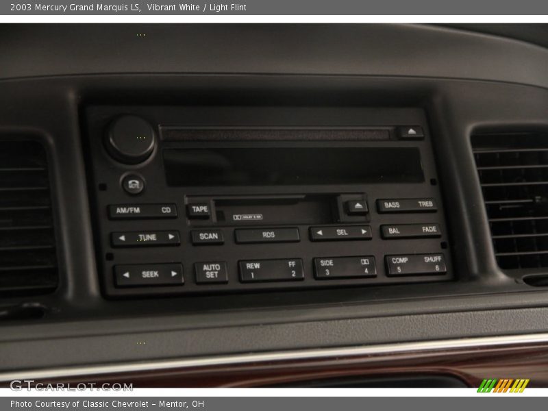 Vibrant White / Light Flint 2003 Mercury Grand Marquis LS