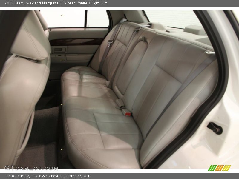 Vibrant White / Light Flint 2003 Mercury Grand Marquis LS