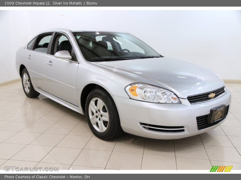 Silver Ice Metallic / Ebony 2009 Chevrolet Impala LS