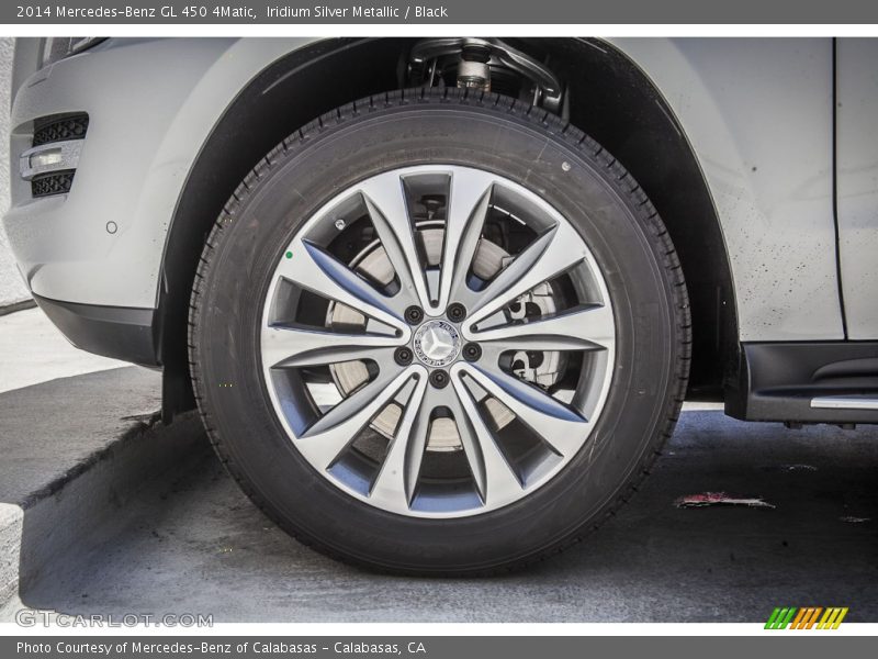 Iridium Silver Metallic / Black 2014 Mercedes-Benz GL 450 4Matic
