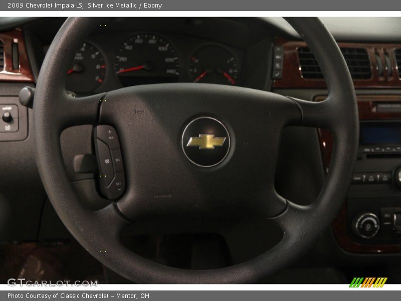 Silver Ice Metallic / Ebony 2009 Chevrolet Impala LS
