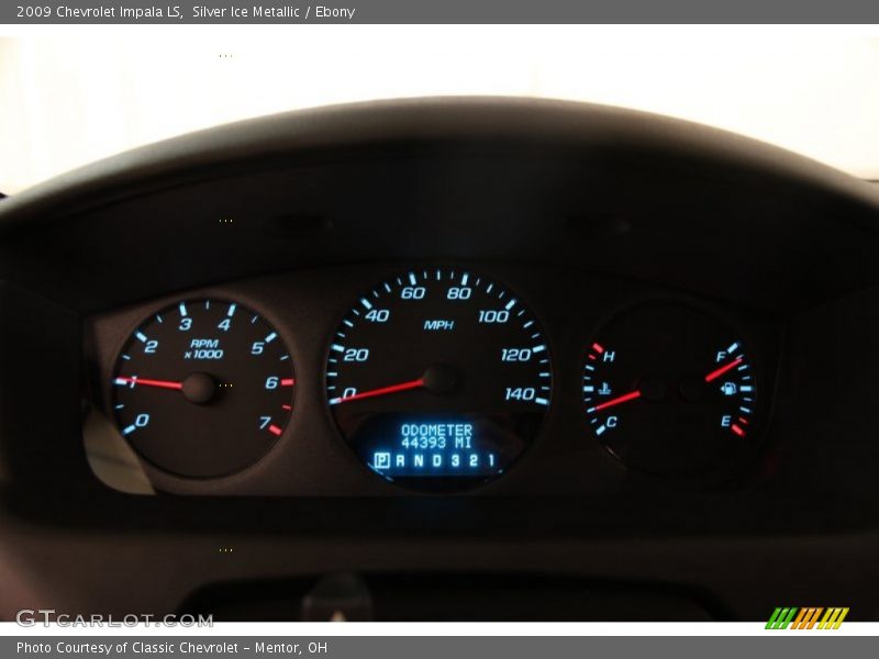 Silver Ice Metallic / Ebony 2009 Chevrolet Impala LS