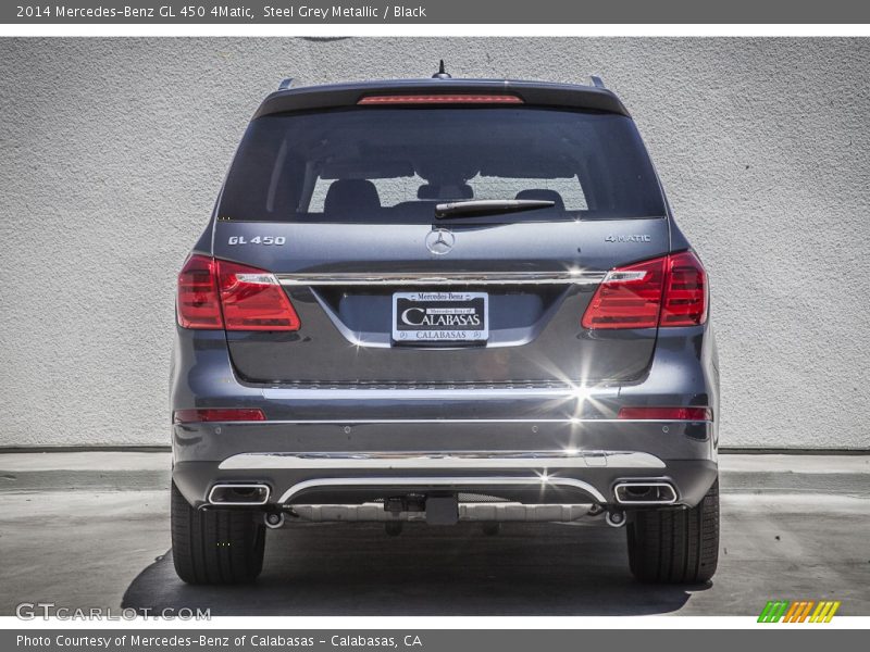 Steel Grey Metallic / Black 2014 Mercedes-Benz GL 450 4Matic