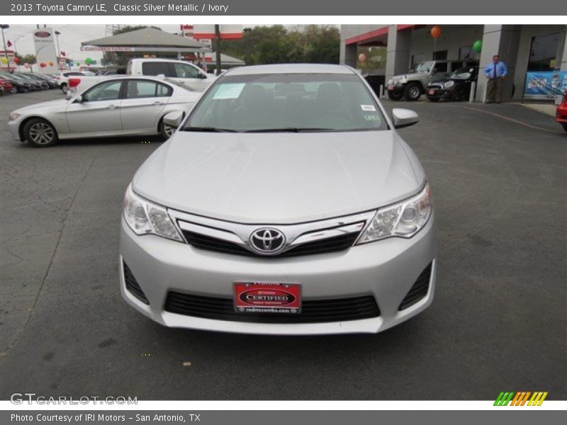 Classic Silver Metallic / Ivory 2013 Toyota Camry LE