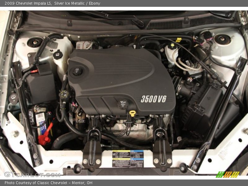 Silver Ice Metallic / Ebony 2009 Chevrolet Impala LS