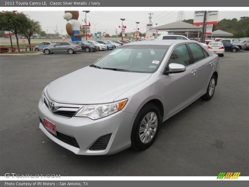 Classic Silver Metallic / Ivory 2013 Toyota Camry LE