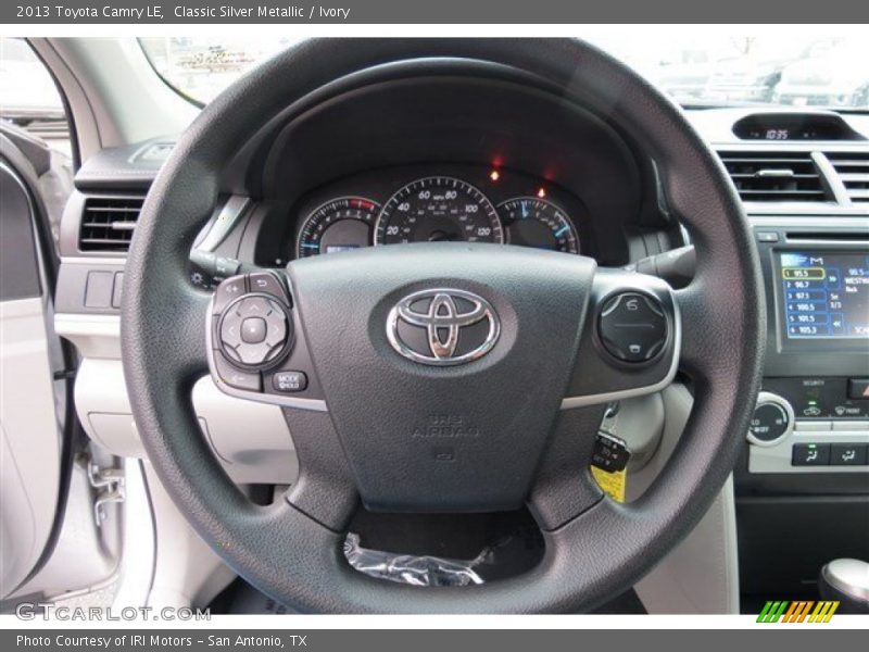 Classic Silver Metallic / Ivory 2013 Toyota Camry LE