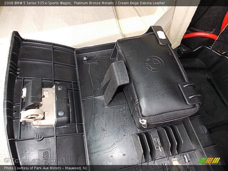 Platinum Bronze Metallic / Cream Beige Dakota Leather 2008 BMW 5 Series 535xi Sports Wagon