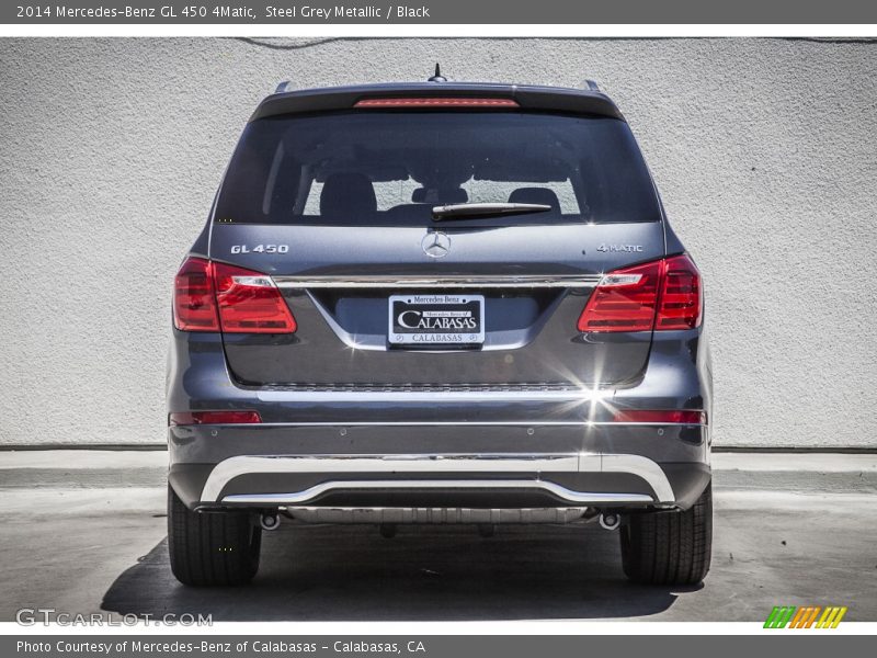 Steel Grey Metallic / Black 2014 Mercedes-Benz GL 450 4Matic