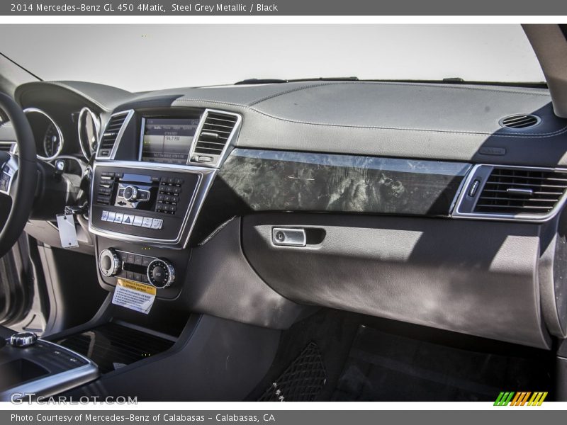 Steel Grey Metallic / Black 2014 Mercedes-Benz GL 450 4Matic