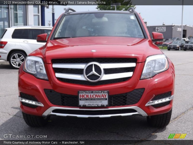 Mars Red / Sahara Beige/Mocha 2015 Mercedes-Benz GLK 350 4Matic