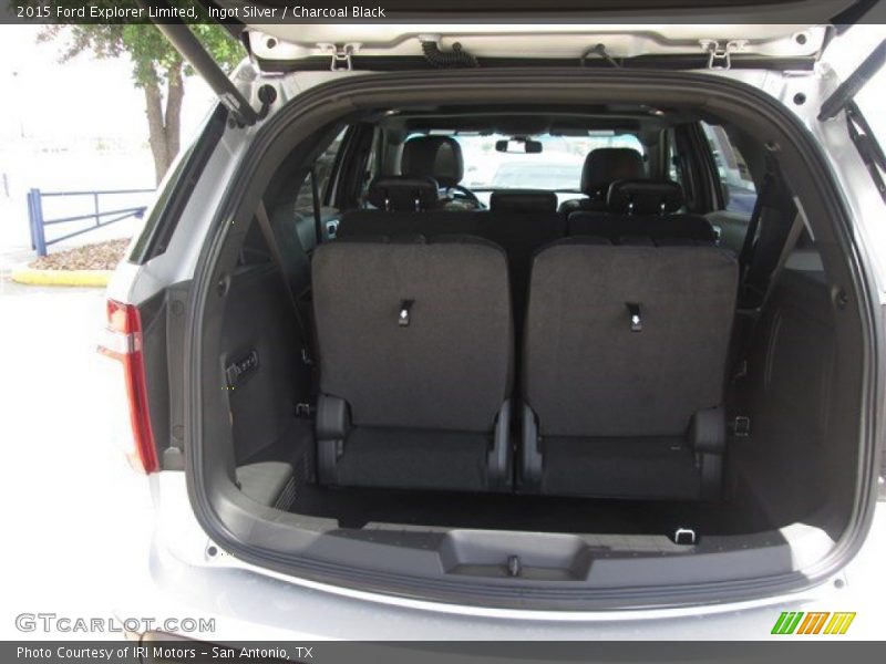 Ingot Silver / Charcoal Black 2015 Ford Explorer Limited