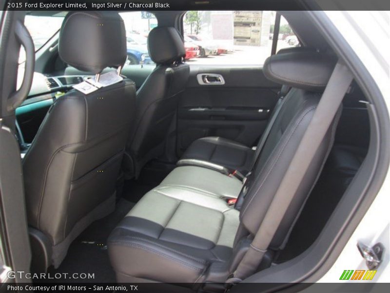 Ingot Silver / Charcoal Black 2015 Ford Explorer Limited