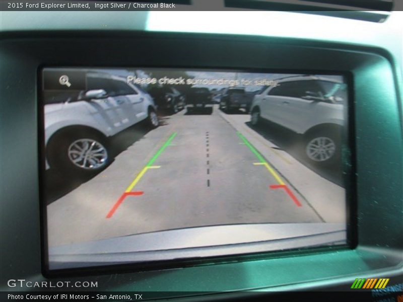 Ingot Silver / Charcoal Black 2015 Ford Explorer Limited