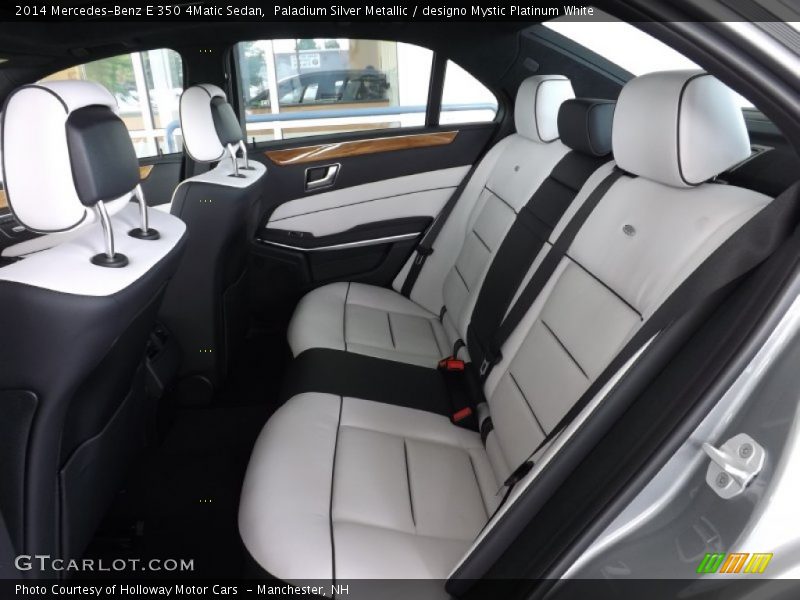 Rear Seat of 2014 E 350 4Matic Sedan