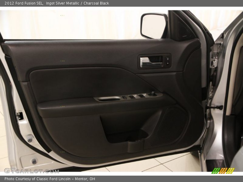 Ingot Silver Metallic / Charcoal Black 2012 Ford Fusion SEL