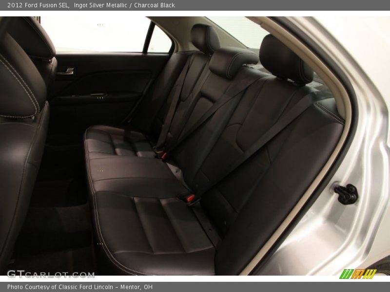 Ingot Silver Metallic / Charcoal Black 2012 Ford Fusion SEL
