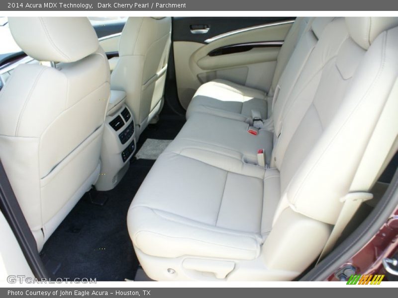 Dark Cherry Pearl / Parchment 2014 Acura MDX Technology