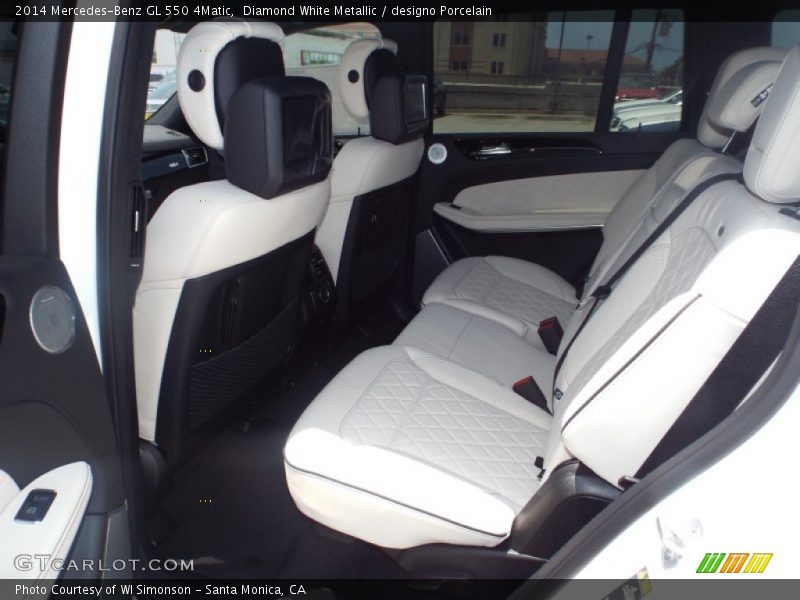 Diamond White Metallic / designo Porcelain 2014 Mercedes-Benz GL 550 4Matic