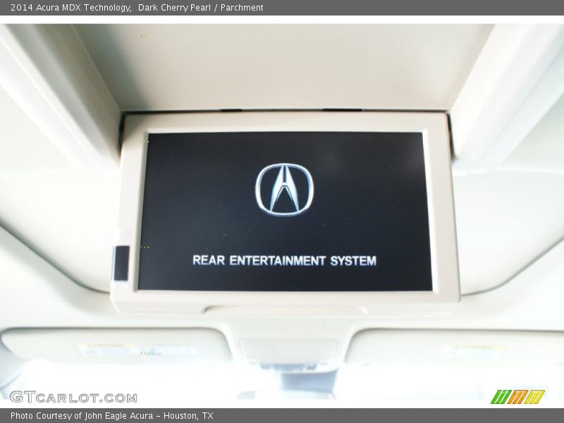 Dark Cherry Pearl / Parchment 2014 Acura MDX Technology