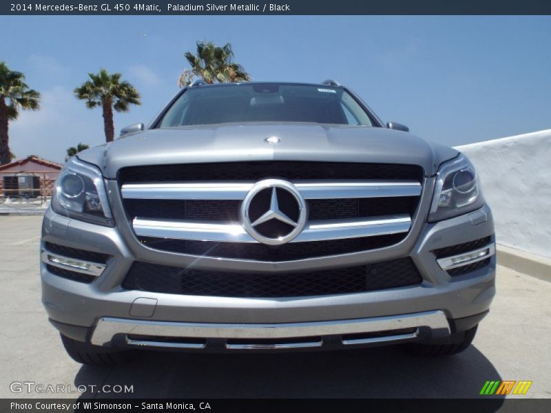 Paladium Silver Metallic / Black 2014 Mercedes-Benz GL 450 4Matic