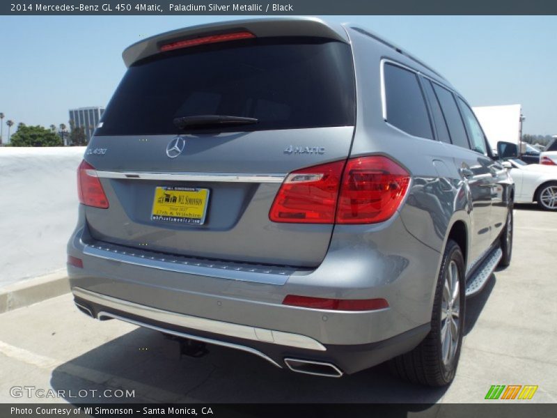 Paladium Silver Metallic / Black 2014 Mercedes-Benz GL 450 4Matic
